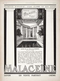 Malaceïne 1922 Bains de la Villa de Diomède, Pompéï