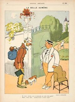 Henry Mirande 1912 La Belle Aumône, French Bulldog
