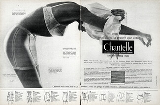 Chantelle 1962 Girdles, Photo Patrick Lejeune