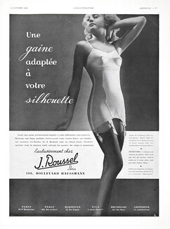 J. Roussel (Girdles) 1938 "Une Gaine apadtée..." (L)