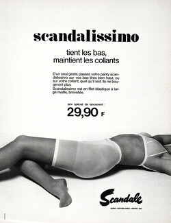 Scandale 1970 Scandalissimo Panty