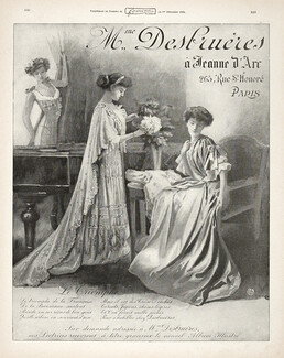 Madame Desbruères (Corsetmaker) 1909 A Jeanne d'Arc, 265 Rue St Honoré