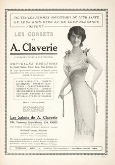 Claverie (Corsetmaker) 1912