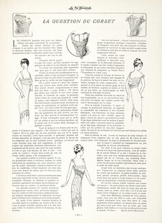 Claverie (Corsetmaker) 1913 La Question du Corset, Marie-Anne Beaufort