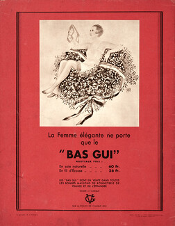 Bas Gui (Hosiery) 1931 Georges Léonnec