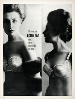 Peter Pan (Lingerie) 1963 Bra, Photo J. Tuffreaud