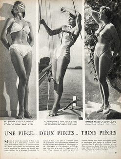 Swimwear 1949 Marie-Rose Lebigot, Marcel Rochas