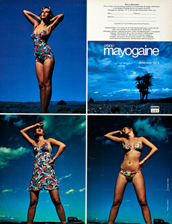 Mayogaine (Swimwear) 1973 Photo Jean Coquin