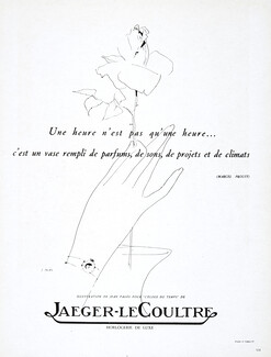 Jaeger-leCoultre 1948 Jean Pagès, Poem Marcel Proust