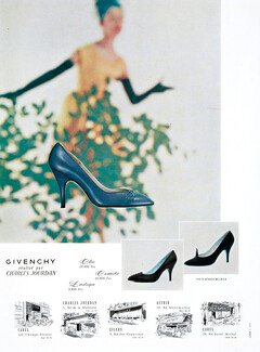 Charles Jourdan (Shoes) 1958 Givenchy, Photo Gérard Meunier