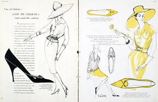 Hervé Dubly 1959 Perugia, Seducta, Windsor, Durer, Carvil, Bally, Aurèle, Ferragamo, Shoes, 6 pages, 6 pages