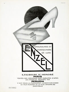 Perugia 1928 Enzel Shoes, Art Deco
