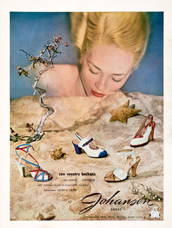 Johansen Bros Shoes 1949 Beach