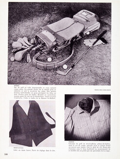 Hermès (Sports Equipment) 1951 Sac de Golf, Maison St Hubert, Merenlender, Poirier