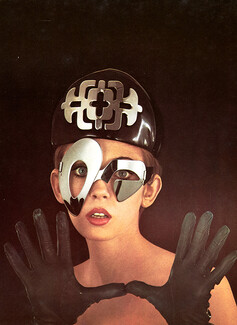 Pierre Cardin 1968 Lunettes, Photo John Stewart
