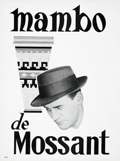 Mossant (Men's Hats) 1957 Mambo