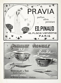 Pinaud (Perfumes) 1913 Pravia, Charles Martin