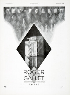 Roger & Gallet (Perfumes) 1931 Feu-Follet