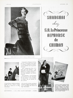 Lenthéric (Perfumes) 1938 "Shanghai" Princesse Alphonse de Chimay