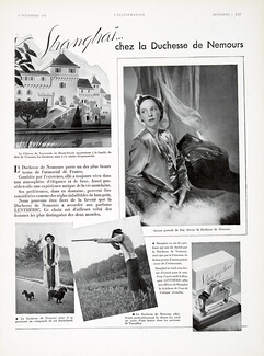 Lenthéric (Perfumes) 1938 "Shanghai" Duchesse de Nemours