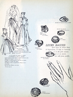 Leurs Bagues 1949 Mellerio dits Meller (3), Sterlé (2), Mauboussin, Ostertag (2)