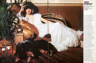 Chanel 1976 Numéro 5, Sarah Bernhardt, Photo Michel Picard