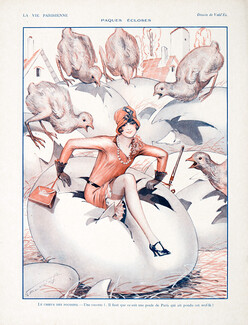 Vald'Es 1928 Pâques Ecloses, Easter Egg
