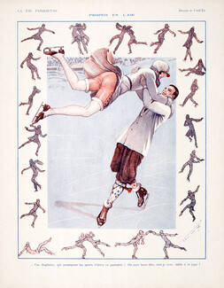 Vald'Es 1928 Ice Skating