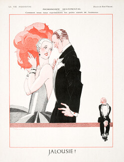 René Vincent 1928 "Jalousie" Jealousy