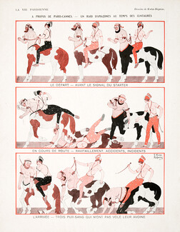Kuhn-Régnier 1928 Paris-Cannes, Amazones, Centaures