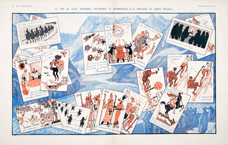 Henri Avelot 1928 La Montagne en Cartes Postales