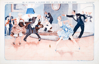 Henry Fournier 1928 "Leçon de Danses Modernes", Roaring Twenties, Dance, Charleston