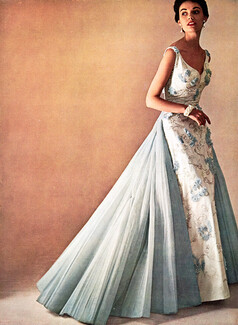 Jeanne Lanvin Castillo 1952 Evening Dress, Dognin, Photo Pottier