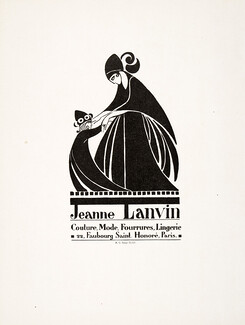 Jeanne Lanvin 1924 Paul Iribe