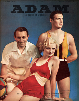 JIL André Gillier (Swimwear) 1933 Adam cover, Photo Scaioni