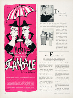 Scandale (Lingerie) 1954 Girdles, by Tru Balance
