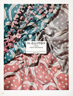 Guitry (Fabric) 1947 Photo Elshoud