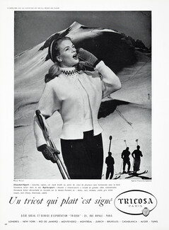 Tricosa (Fabric) 1952 Ski, Photo Marant