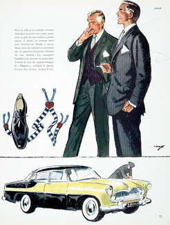 Simca Ford (Model Régence) 1955 Hof, Men's Clothing