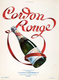 Mumm (Champain) 1925 Cordon Rouge, Virtel
