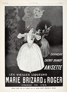Marie Brizard & Roger 1913 Cappiello, Poster Art