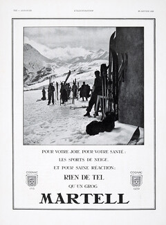 Martell 1939 Ski