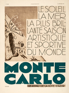 Monte Carlo 1931 French Riviera