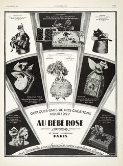 Au Bébé Rose (Chocolates) 1926 Confectioner, Box by Guy Arnoux