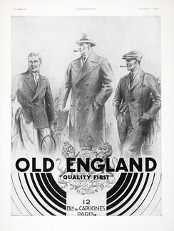 Old England 1930 Men's Clothing