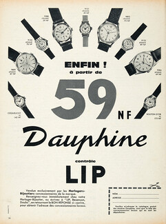 LIP (Watches) 1960 Dauphine