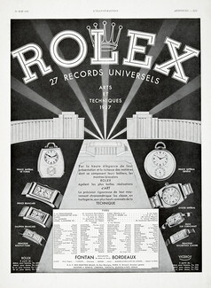 Rolex 1937 Palais de Chaillot Trocadéro