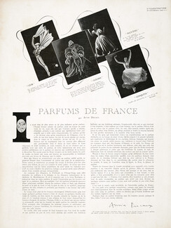 Lancôme (Perfumes) 1943 Parfums de France, par Annie Ducaux, Cuir, Flèches, Peut-être, Conquête