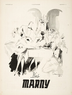 Marny (Stockings) 1942 Restaurant, Falcucci