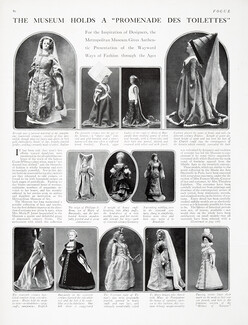The Museum Holds a "Promenade des Toilettes", 1915 - Metropolitan Museum, Wayward, Dolls, 4 pages